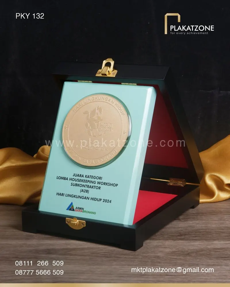 PKY132 Plakat Kayu PT Asmin