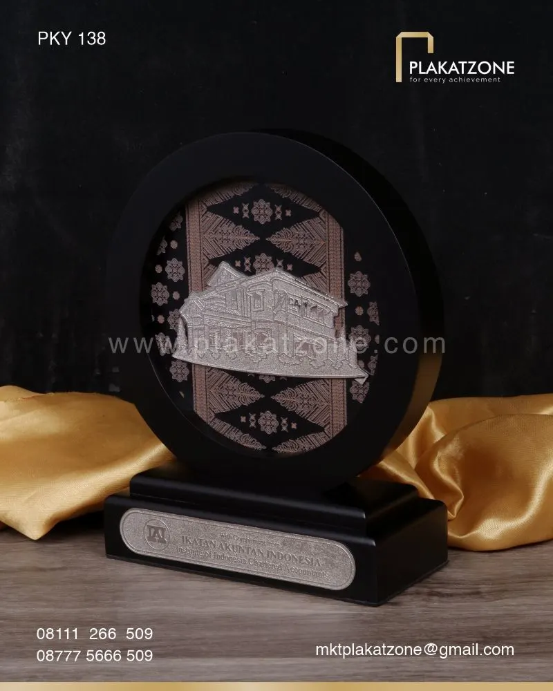 PKY138 Plakat Kayu Bulat Ikatan Akuntan Indonesia