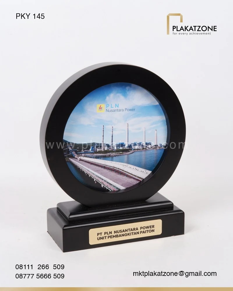 PKY145 Plakat Kayu Bulat PLN Nusantara Power