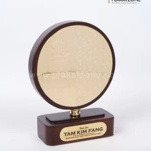 Plakat Kayu Logam First Timer Gathering 2025 MDRT Indonesia