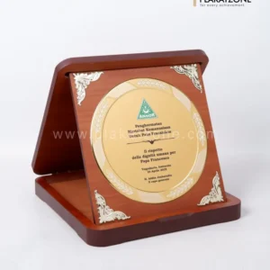 Plakat Kayu Penghormatan Martabat Kemanusiaan Untuk Paus Fransiskus ANSOR