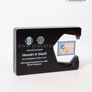 Plakat Kayu Akrilik 43rd Annual Covention Leo Clubs MD 307 Indonesia